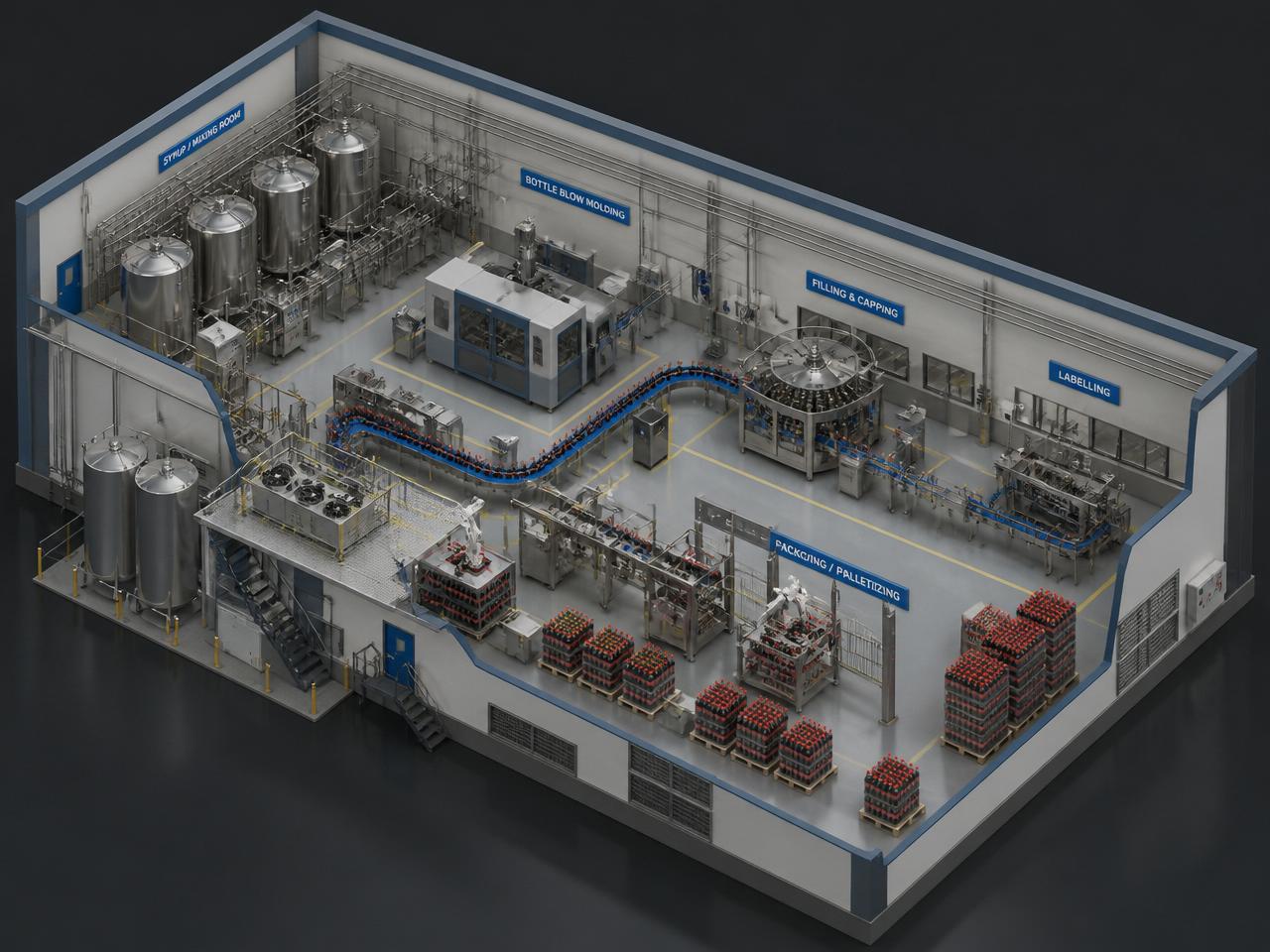 Turnkey Production Building & Utility Plant