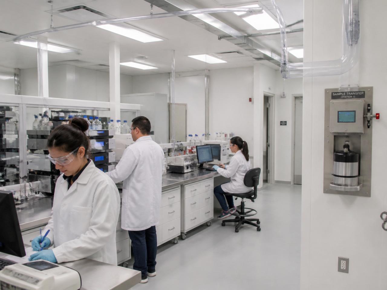 GMP Quality-Control Chemical Laboratory