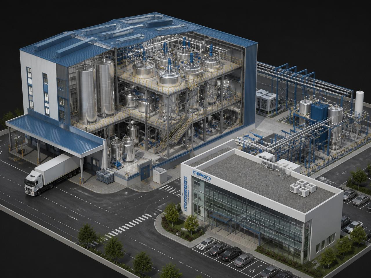 30,000 t/year Fully-Automatic Chemical Plant