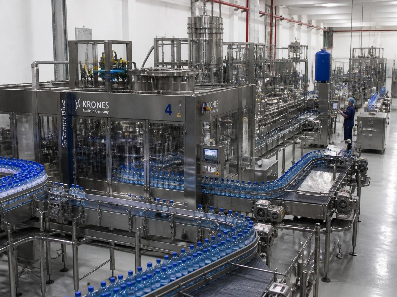 15,000 bph Complete Water Bottling Plant